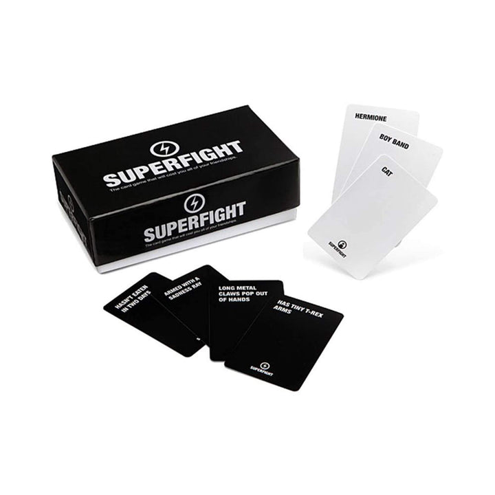 Skybound Superfight Card Game - Absurd Superpower Arguments for Kids, Teens & Adults, 500 Cards, 3+ Players, Ages 8+