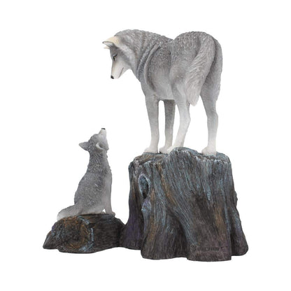Guidance Ornament Wolf and Pup Figurine by Lisa Parker 25cm 3