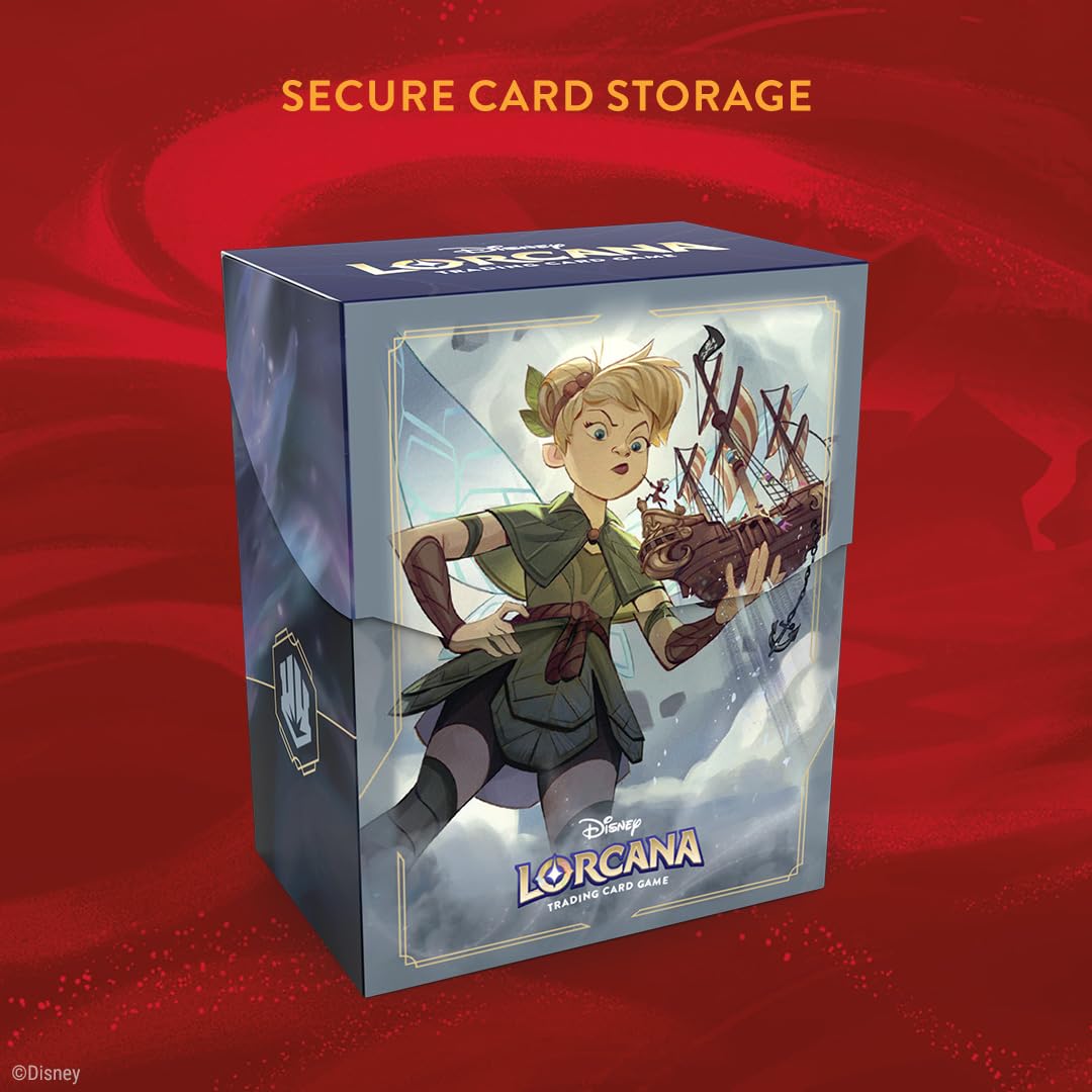 Disney Lorcana Trading Card Game Deck Case Tinkerbell Set 8 2