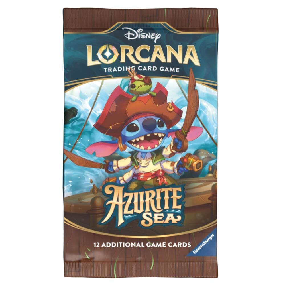 Disney Lorcana Trading Card Game Booster Pack Display 24PC Set 6 1