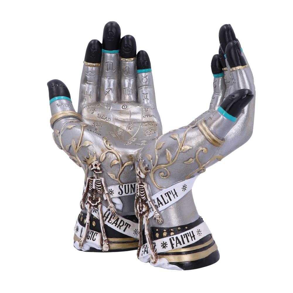 Hands of the Future Palmistry Crystal Ball Holder 20cm 2