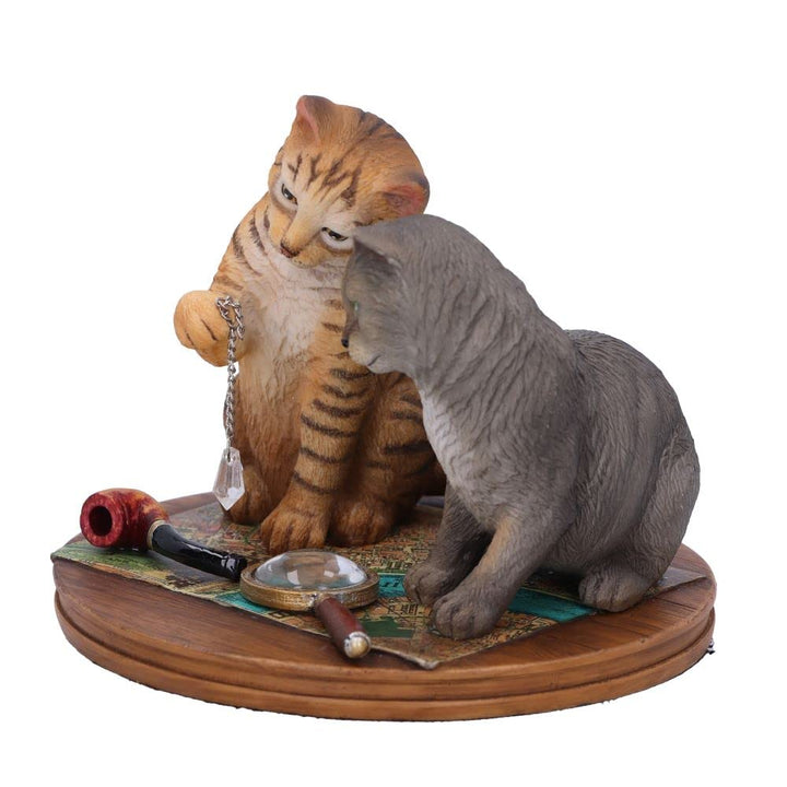 Lisa Parker Purrlock Holmes Cats Figurine 10.5cm