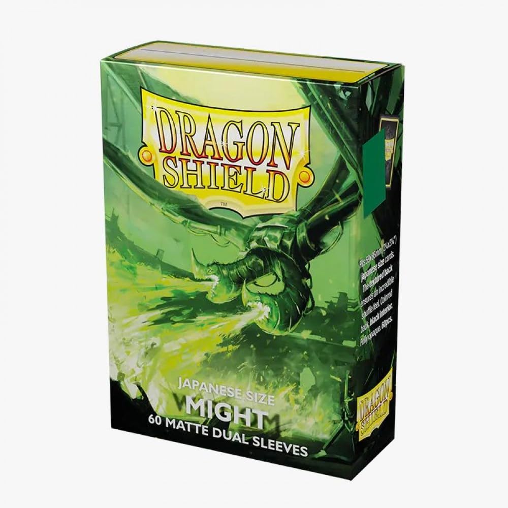 Arcane Tinmen Dragon Shield 15158 Dual Matte: Might 60 Count Japanese Size Sleeves 3