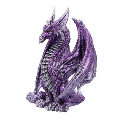 Porfirio Purple Dragon Figurine 17.7cm 3