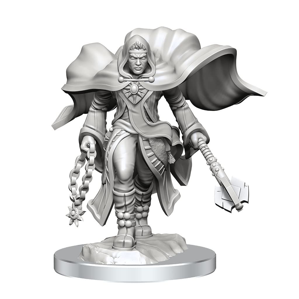 Aasimar Cleric Male D and D Nolzurs Marvelous Unpainted Miniatures W20 Miniature Game by Wiz Kids 1