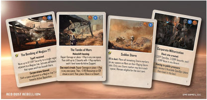 Red Dust Rebellion Board Game