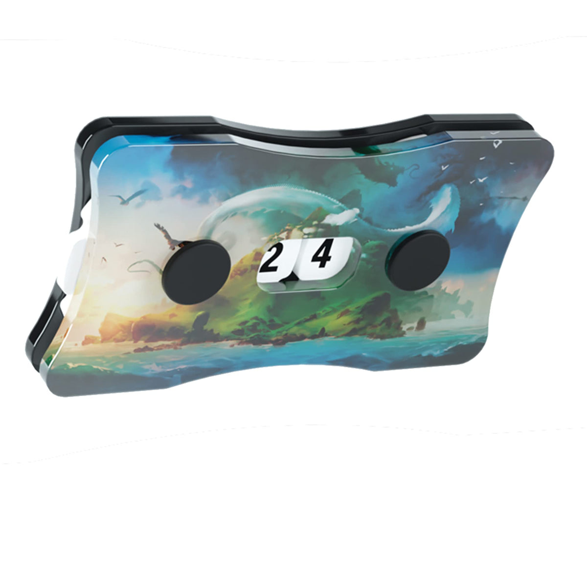 Gamegenic Life Counters Double Dials Island Design Count Life or Victory Points 3