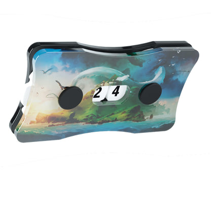 Gamegenic Life Counters Double Dials Island Design Count Life or Victory Points 3