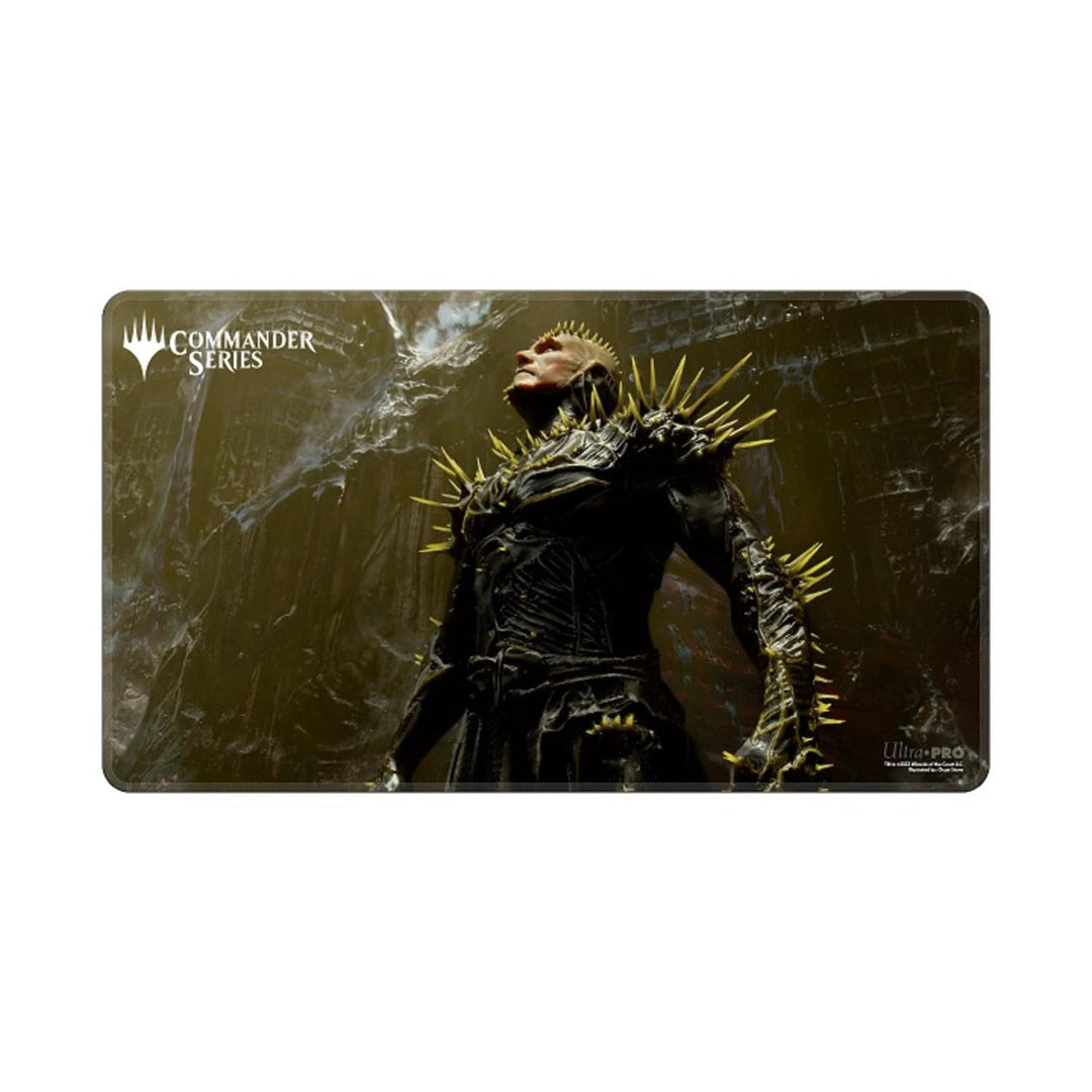 Commander Series 1 Mono  Krrik Stitched Playmat for Magic The Gathering