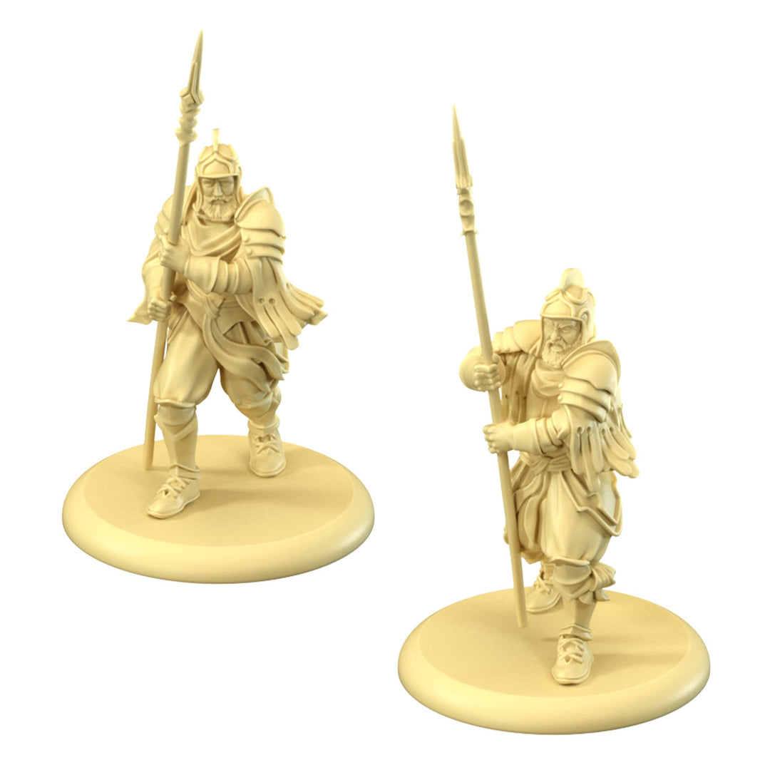 CMON A Song of Ice and Fire Tabletop Miniatures Game Highgarden Pikemen Unit Box - Loyal Footmen of House Tyrell, Strategy Game for Adults, Ages 14+, 2+ Players, 45-60 Minute Playtime, Made by CMON