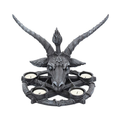 Baphomet Sabbatic Goat Diety Candle Holder 27.5cm 2
