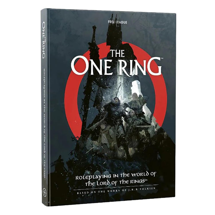 Free League Publishing: The One Ring™ Core Game Rules - Hardcover RPG Compendium, Fantasy Tabletop Role Playing Game, The Lord of The Rings™, Adults, Family, Kids Ages 13+