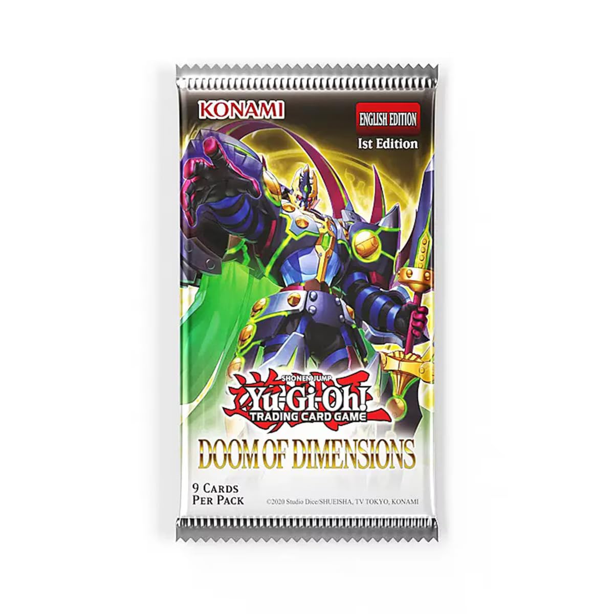YGO TCG Doom of Dimensions Booster Trading Card Game by Konami 1