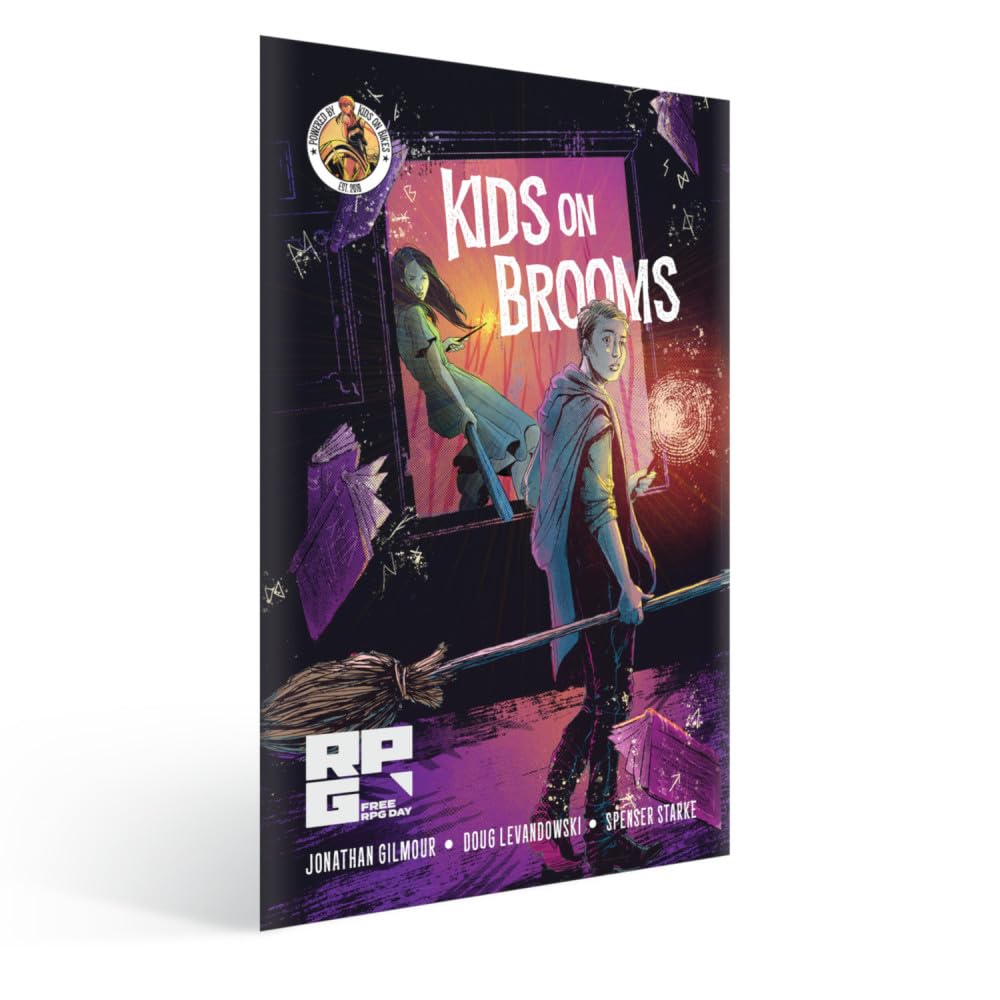 Kids on Brooms RPG Roleplaying Game by Renegade Studio 1