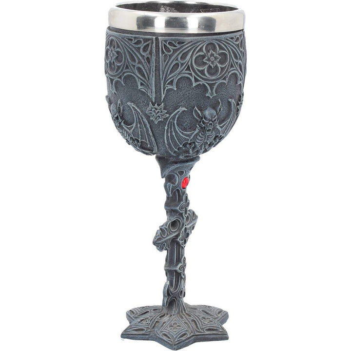 Vampires Goblet Gothic Horror Bat Wine Glass 18.8cm
