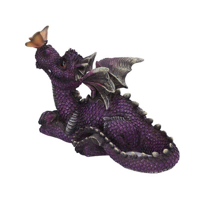 Purple Dragon Figurine Natures Kiss 22.3cm 3