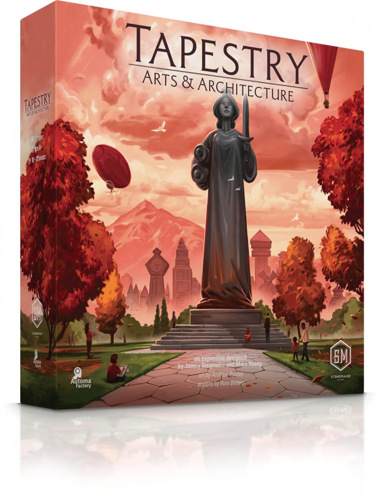 Tapestry Arts and Architecture Miniatures Game by Stonemaier Games 1