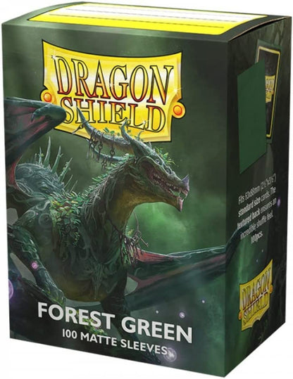 UNIT Dragon Shield Matte Sleeves Standard Size Forest Green 100 Gaming Accessory by Arcane Tinmen 4