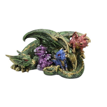 Hatchling Horde Metallic Dragon Figurine 17.3cm 3