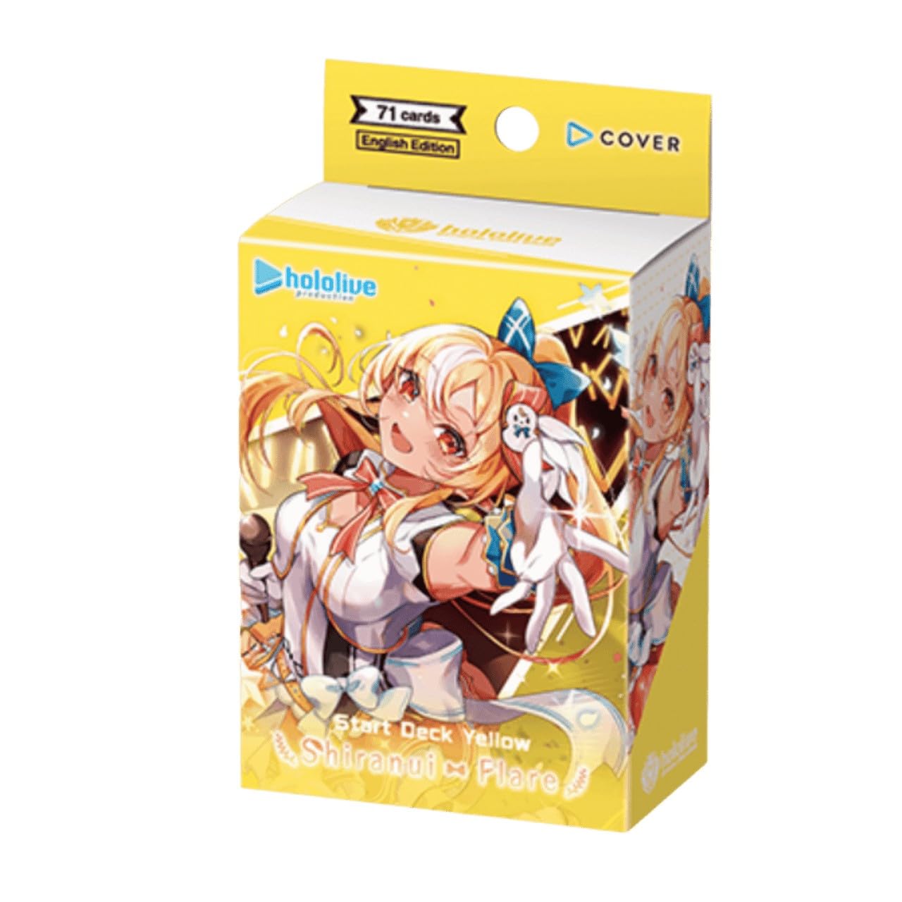 Hololive Official Card Game Start Deck Yellow Shiranui Flare 6 Trading Card Game by Bushiroad 1