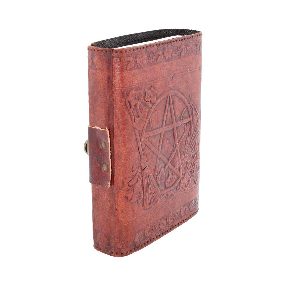 Nemesis Now Lockable Pentagram Leather Embossed Journal
