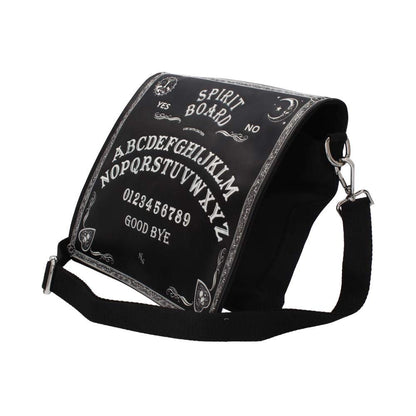 Spirit Board Embossed Shoulder Tablet Bag Black 25cm 2