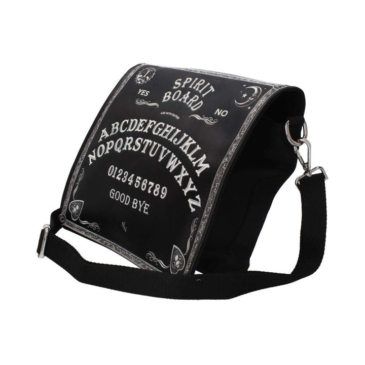 Nemesis Now Spirit Board Embossed Shoulder Tablet Bag Black 25cm