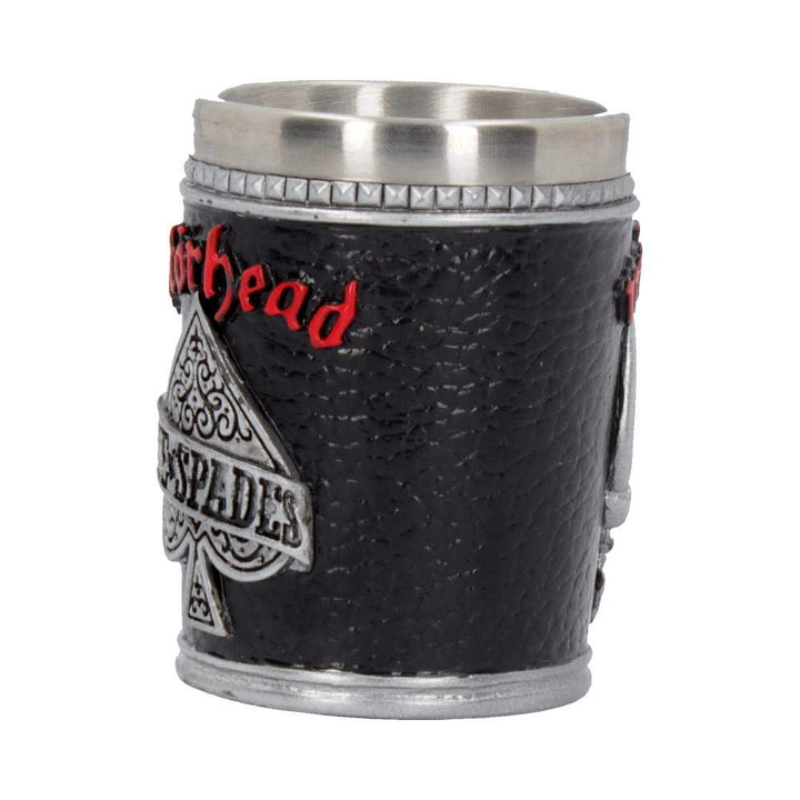 Motorhead Ace of Spades Warpig Shot Glass Merchandise 8cm Officially Licensed
