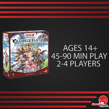 Japanime Tactics: Granblue Fantasy Djeeta Starter Set | from The Creator of Dragon Fire | Strategize and Battle | 2-4 Players Ages 14+ 4