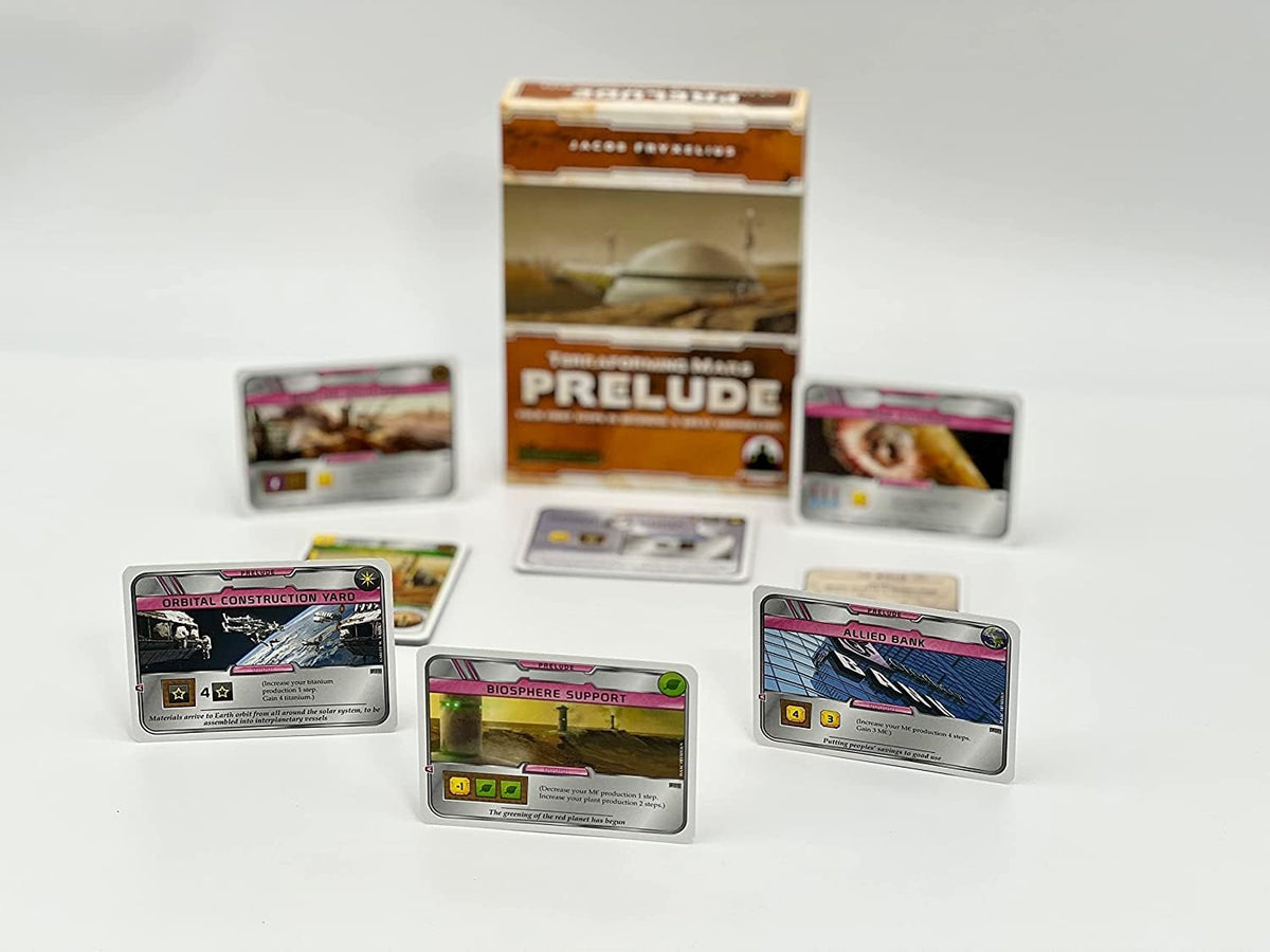 Terraforming Mars Prelude Board Game Expansion
