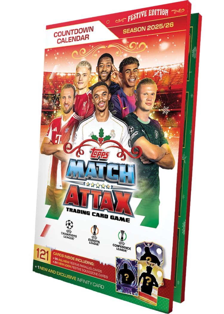 UCC Match Attax 2025/26 Countdown Calendar 1
