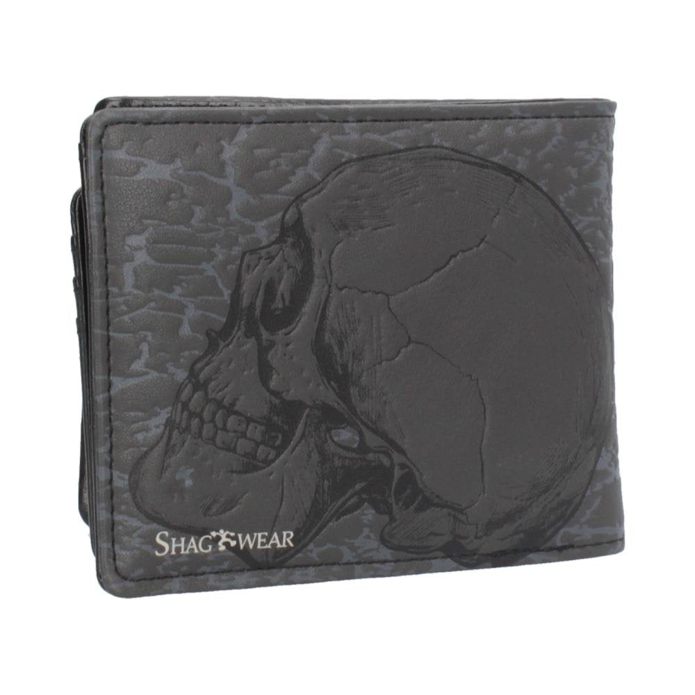 Memento Mori Skull Embossed Wallet