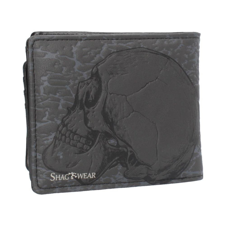 Memento Mori Skull Embossed Wallet