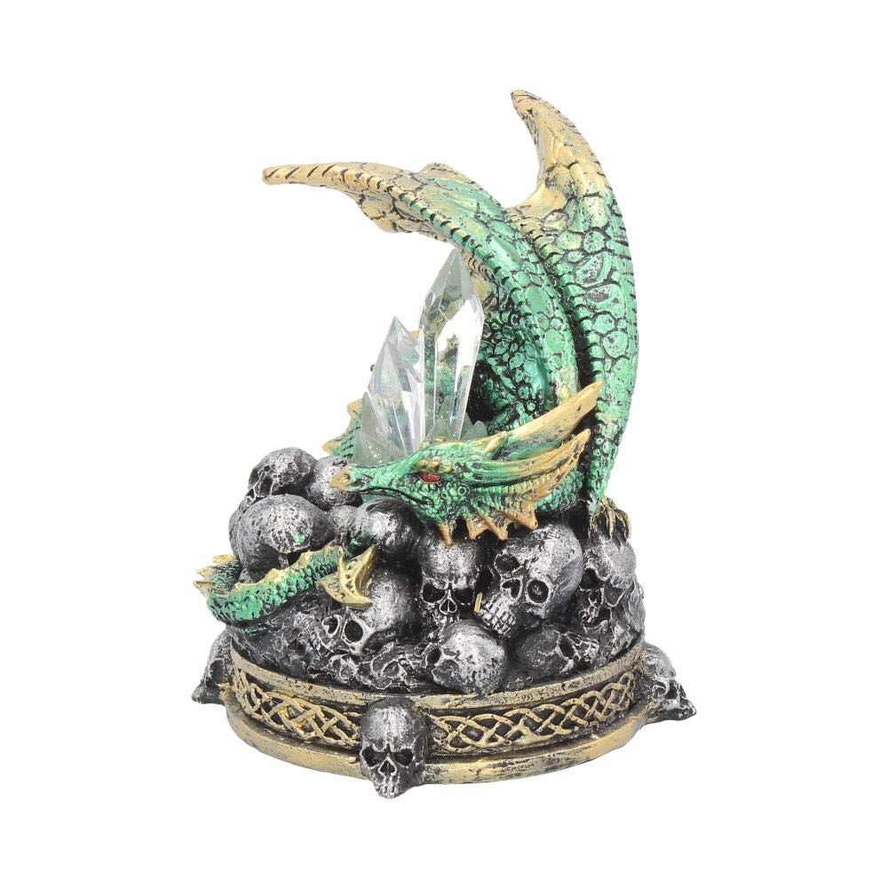 Crystal Crypt Green Dragon Figurine 11.5cm 3