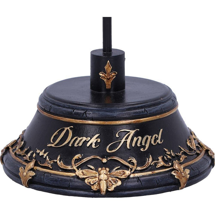 Dark Angel Gothic Fallen Fae Wing Sculpture Figurine 26cm