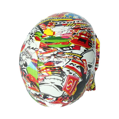 Pop Art Bright Logo Skull Ornament 19cm 6