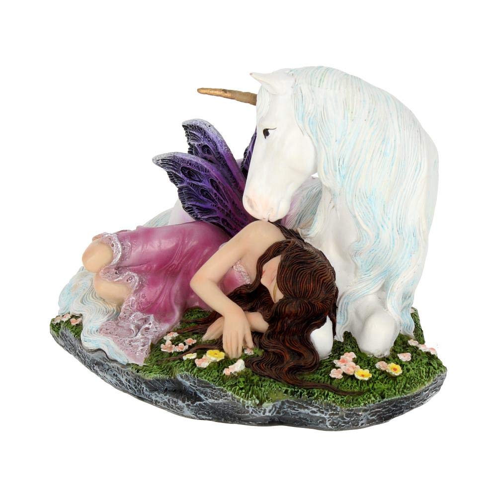 Euone Fairy and Unicorn Figurine 16cm 3