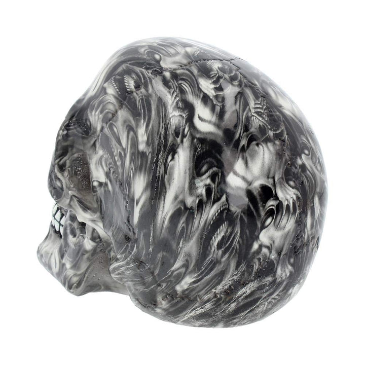 Screaming Soul Skull Print Ornament 19cm