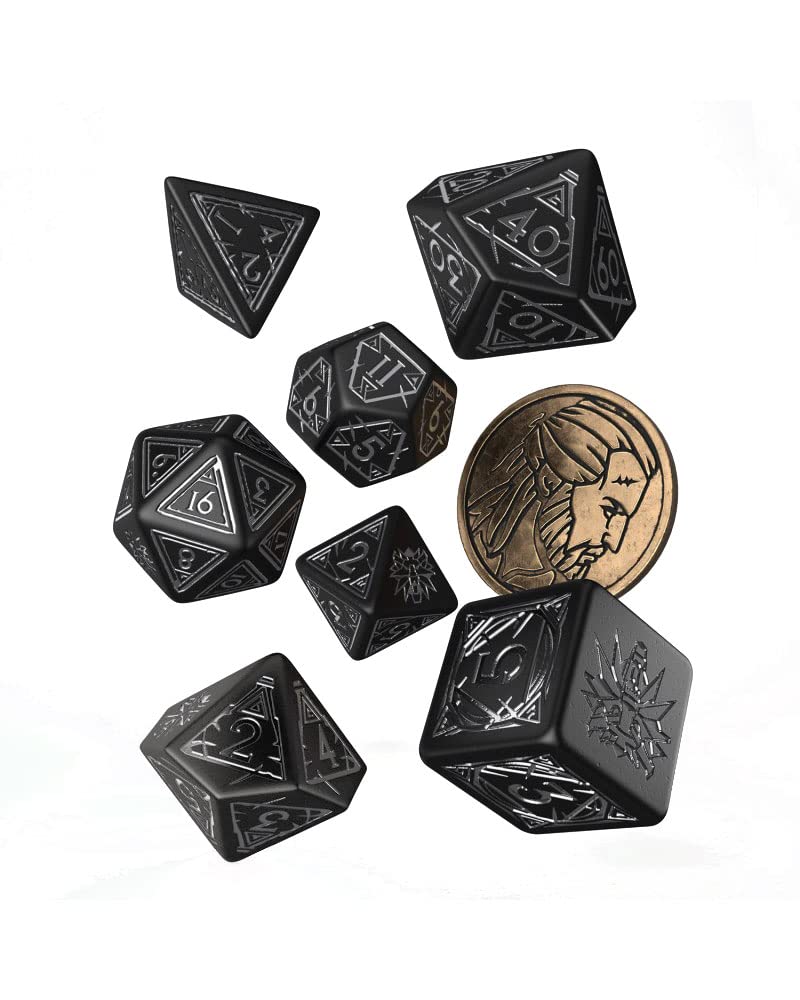 Q-Workshop The Witcher Dice Set. Geralt - Silver Sword 1