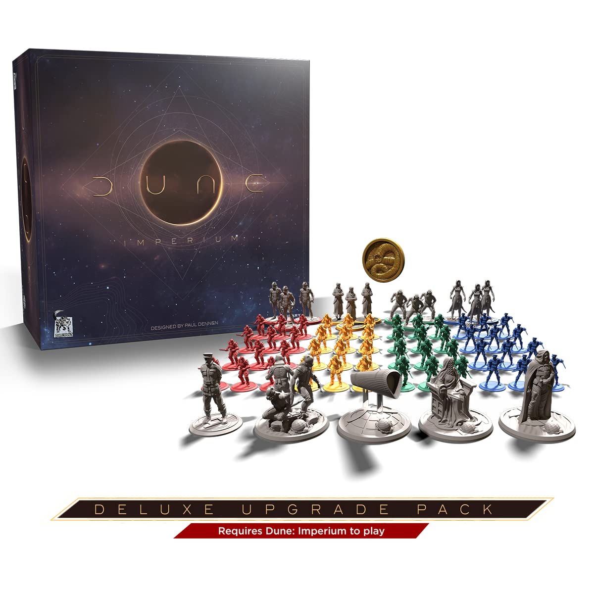 Dune Imperium Deluxe Upgrade Pack Board Game by Direwolf 1