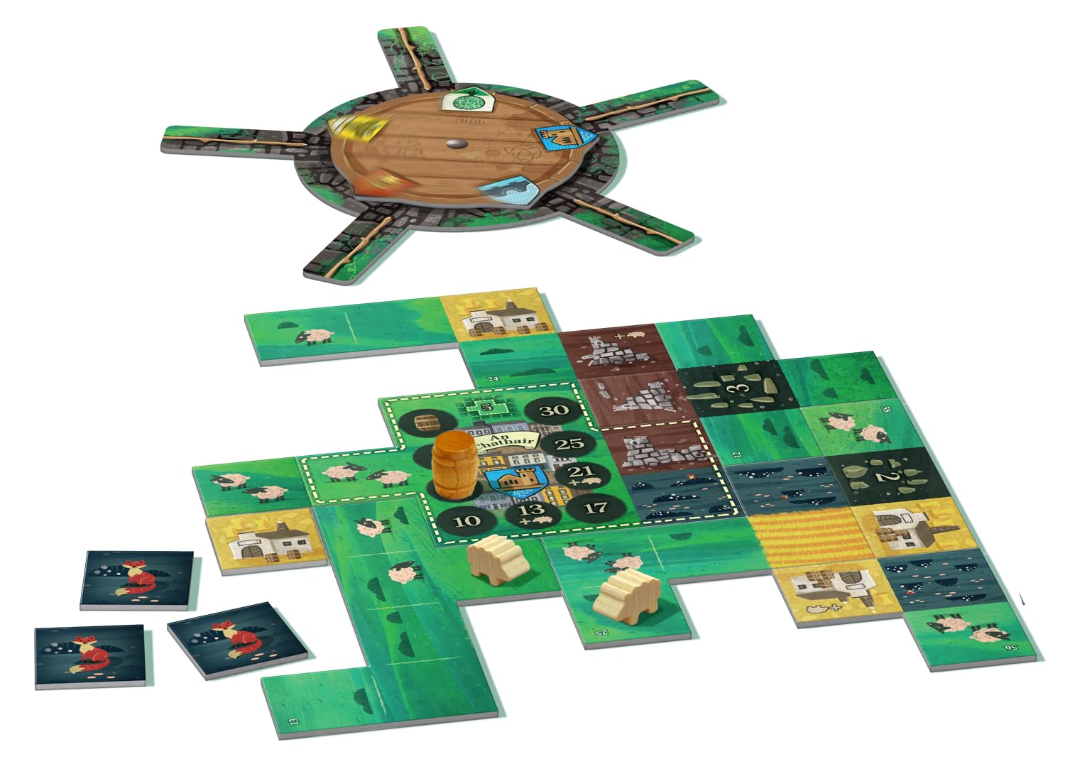 Lookout Games Tipperary Board Game - Engaging Strategy Game of Adventure and Irish Folklore, Family Game for Kids and Adults, Ages 8+, 2-5 Players, 45 Minute Playtime, Made 2