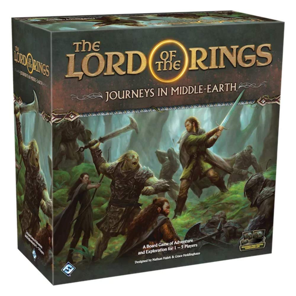 The Lord of The Rings Journeys in Middle Earth Board Game 1