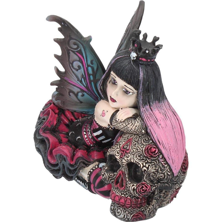 Little Shadows Lolita Figurine Gothic Fairy and Sugar Skull Ornament 12cm