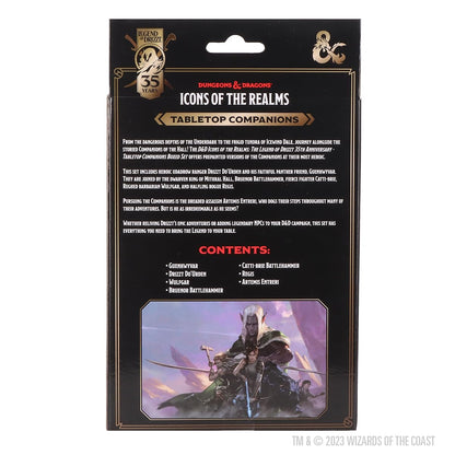 Tabletop Companions Boxed Set D and D The Legend of Drizzt 35th Anniversary Miniature Game by Wiz Kids 4