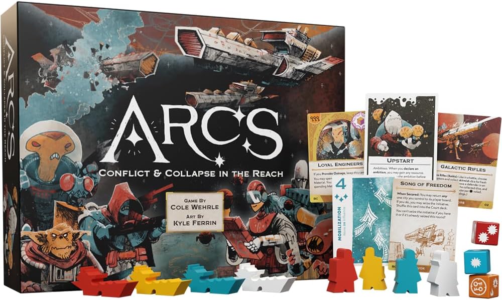 Arcs Space Strategy Board Game