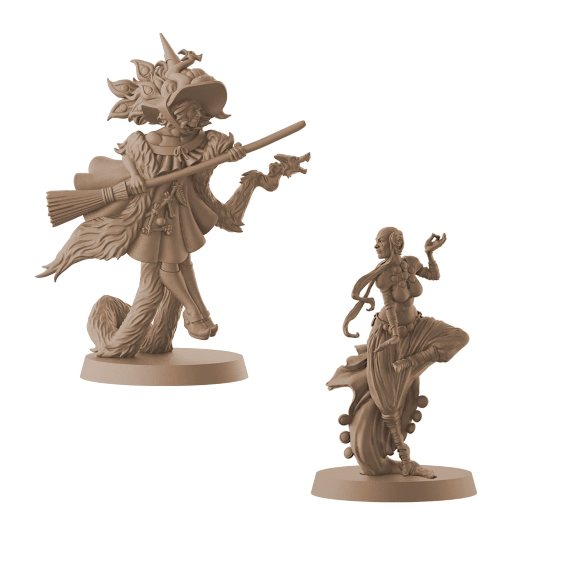Monks and Necromancers vs The Paragon Massive Darkness 2 Board Game by CoolMiniOrNot Inc 3