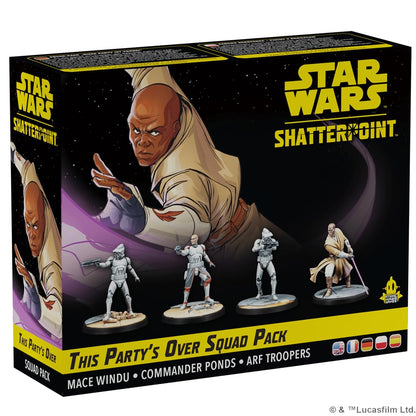 Star Wars Shatterpoint This Party's Over SQUAD PACK - Tabletop Miniatures Game, Strategy Game for Kids and Adults, Ages 14+, 2 Players, 90 Minute Playtime, Made by Atomic Mass Games 2