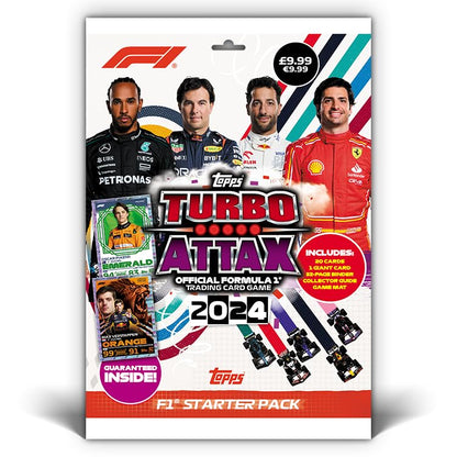 Topps Formula 1 2024 Turbo Attax Starter Pack Turbo 20 Cards 1