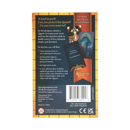 For The Queen Board Game by Darrington Press 6