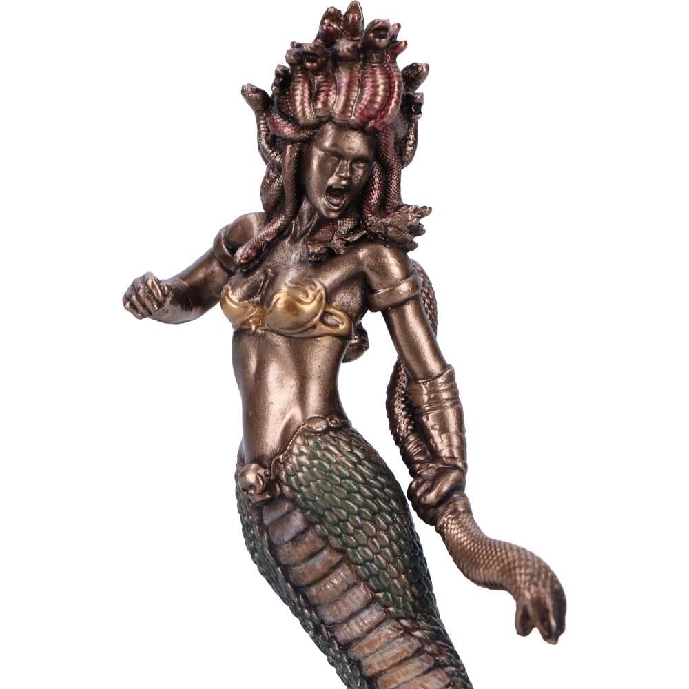 Medusas Wrath Mini Bronze Figurine Medusa 9.2cm
